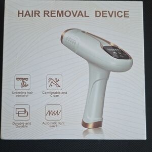 Gold and White Hair Removal Device